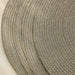 Amara S/4 Placemat Silver Dia 38cm Pan Home