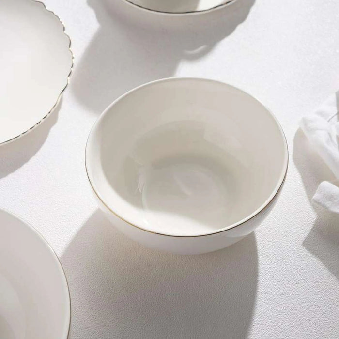 Amari Porcelain Cereal Bowl Dia14Cm -White Pan Home