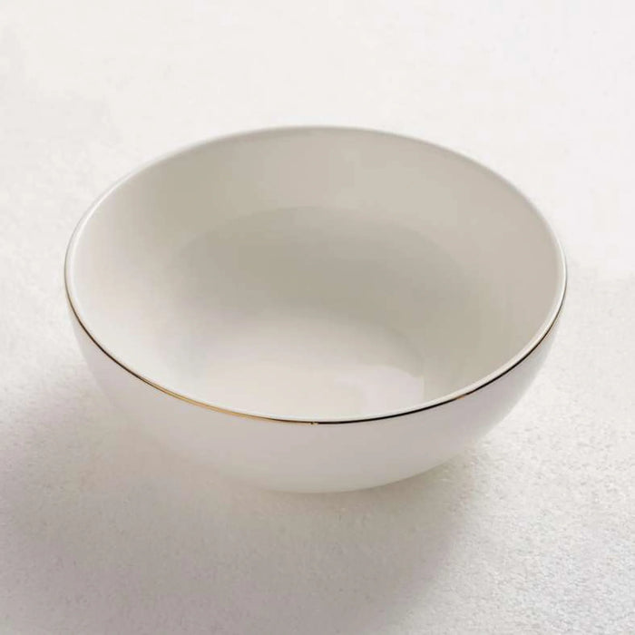 Amari Porcelain Salad Bowl Dia18.6Cm -White