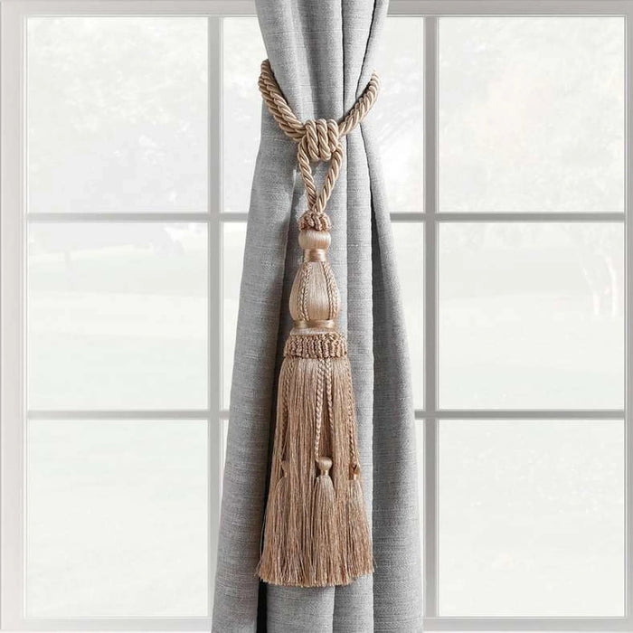 Amari Tieback With Tassel-75Cm- Gold Pan Home