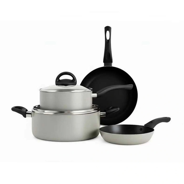 Amato 6-Piece Cookware Set -Grey Pan Home