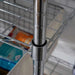 Ambrose 3-Tier Wire Shelf 89X34X90Cm - Chrome Pan Home