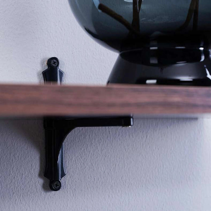 Ambrose Floating Bracket - Matt Black Pan Home