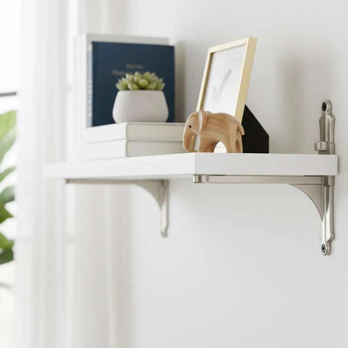 Ambrose Floating Bracket 14X14Cm- Silver Pan Home