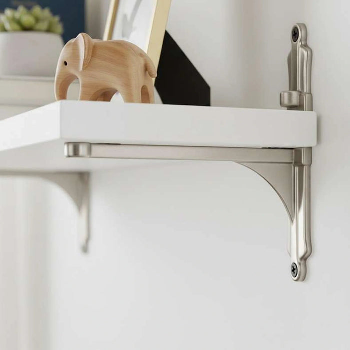 Ambrose Floating Bracket 14X14Cm- Silver Pan Home