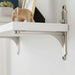 Ambrose Floating Bracket 14X14Cm- Silver Pan Home