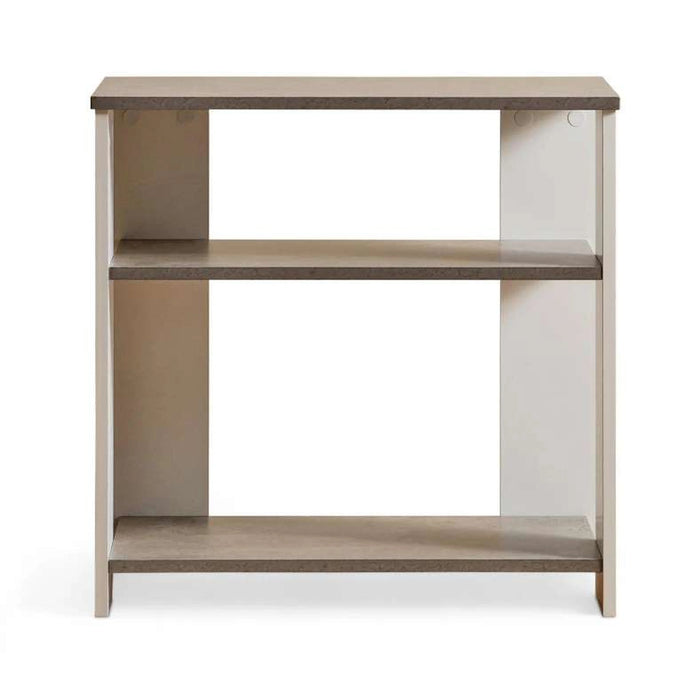 Amela 3 Tier Book Shelf Melamine - Grey & White