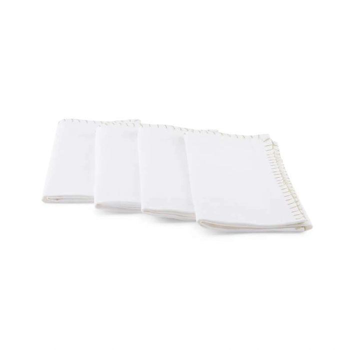 Amelia S/4 Napkin White Gold