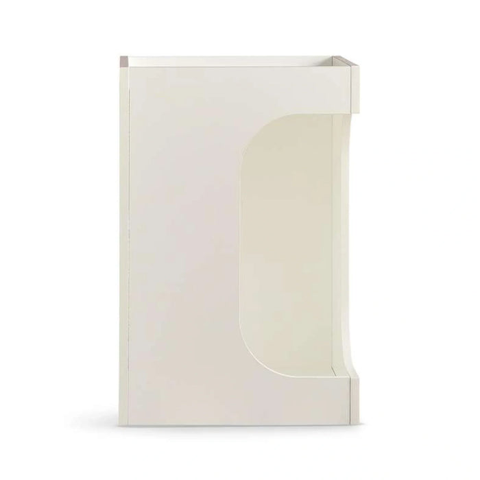 Amico Cat Wooden End Table Pet Furniture Melamine - White