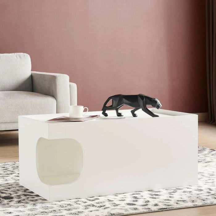 Amico Pet Furniture Large Melamine - White
