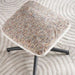 Amore Accent Chair + Ottoman - Brown Pan Home