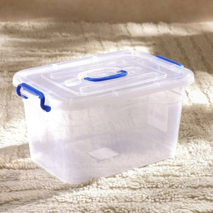 Amy Storage Box With Lid 10L 33.5X26.5Cmx17Cm - Clear Pan Home