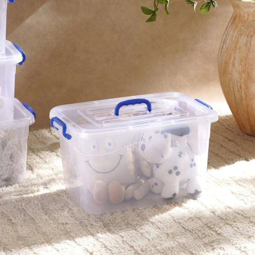 Amy Storage Box With Lid 15 L 37.5X30X20.5Cm - Clear Pan Home