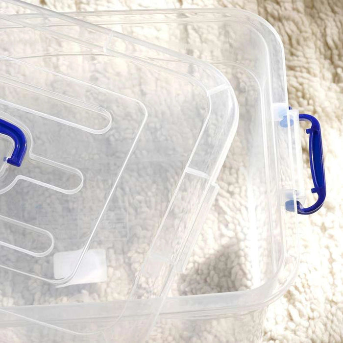 Amy Storage Box With Lid 20 L 41X3.5X23.3cm - Clear Pan Home