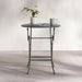 Anca Outdoor Steel Folding Table - Grey Pan Home