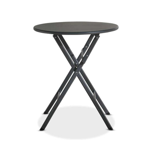 Anca Outdoor Steel Folding Table - Grey Pan Home