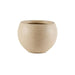 Andro Polyresin Planter Dia27X20Cm - Cream Pan Home
