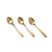 Aneta 3-Piece Dinner Spoon - Gold Pan Home