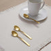 Aneta 3-Piece Tea Spoon 14.3X1.2X1.5Cm - Gold Pan Home