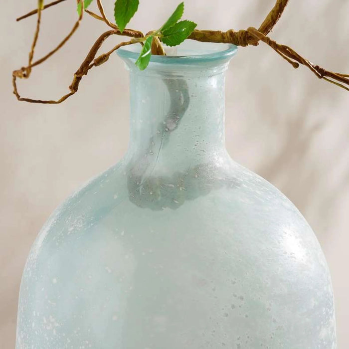 Anneli Recycled Glass Vase 29X59.5Cm - White