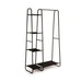 Anni Cloth Rack With 4-Shelves 100X43X168Cm - Black Pan Home