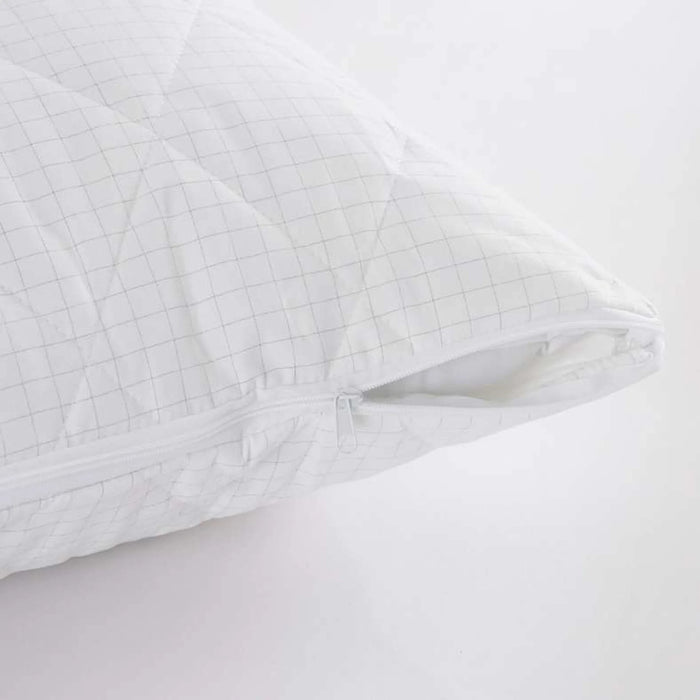 Antistress Pillow Protector 50X75Cm - White