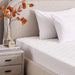Antistress Waterproof Mattress Protector 120X200+33cm - White Pan Home