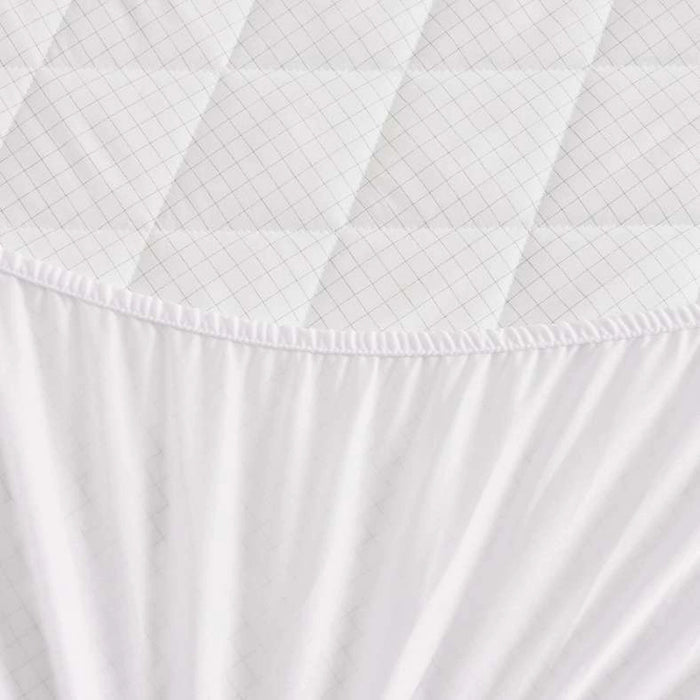 Antistress Waterproof Mattress Protector 120X200+33cm - White Pan Home