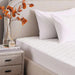 Antistress Waterproof Mattress Protector 160X200+33Cm - White Pan Home