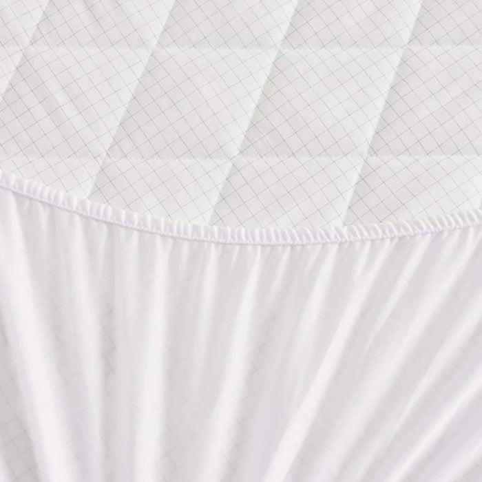 Antistress Waterproof Mattress Protector 160X200+33Cm - White Pan Home