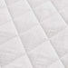 Antistress Waterproof Mattress Protector- White Pan Home