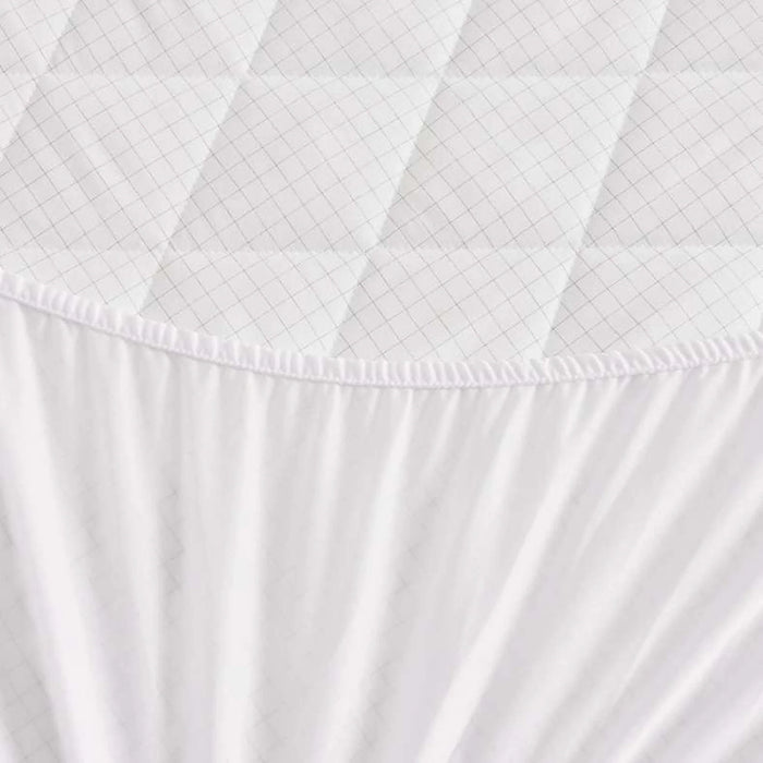Antistress Waterproof Mattress Protector 90X200+33Cm - White