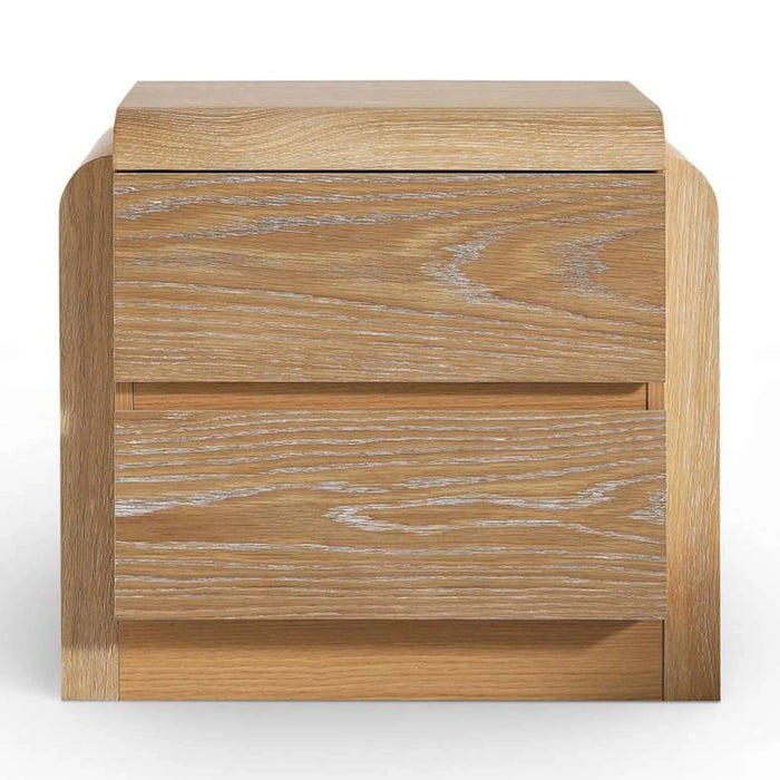 Antonio Nightstand -White Oak Pan Home