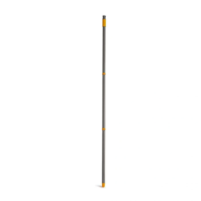 Apex 3-Piece Steel Broom And Mop Handle -124X2X2 Cm- Grey Pan Home