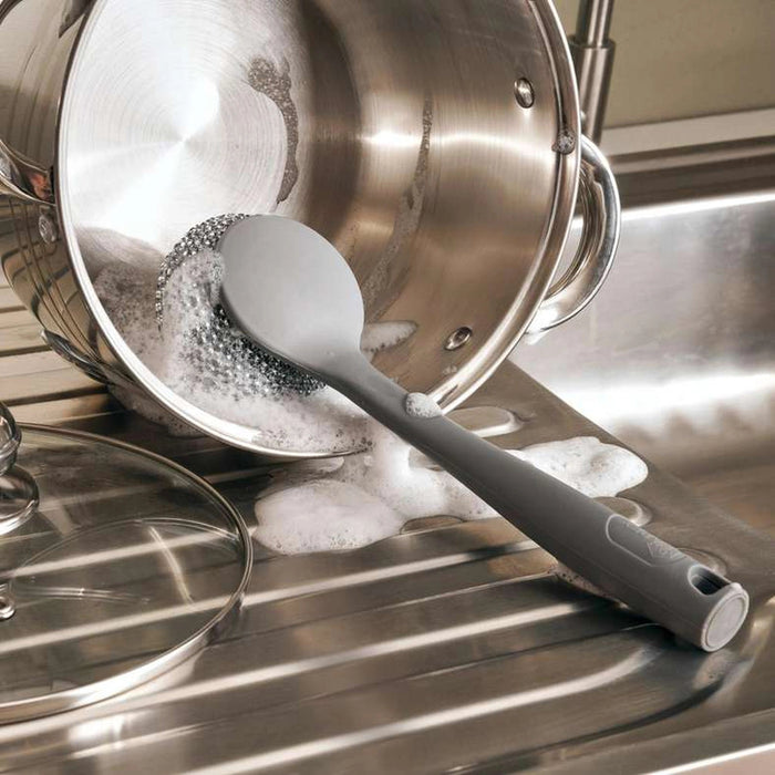 Apex Dish Brush With Stainless Steel- 6 - Grey Pan Home
