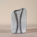 Aral Handpainted Paper Mache Decor Vase 16X8.5X26Cm - White Pan Home