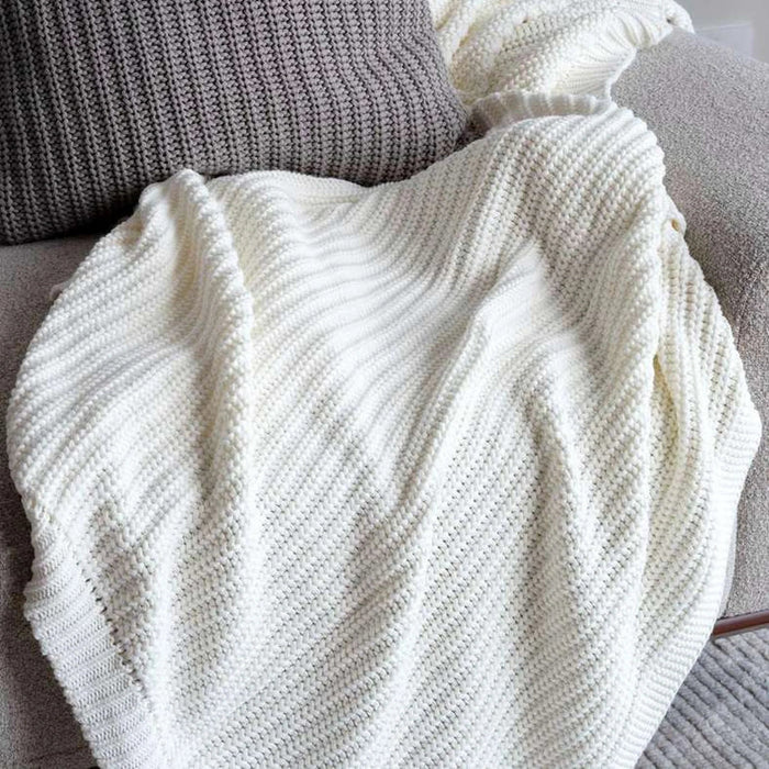 Ardine Throw 127X152Cm - Cream Pan Home