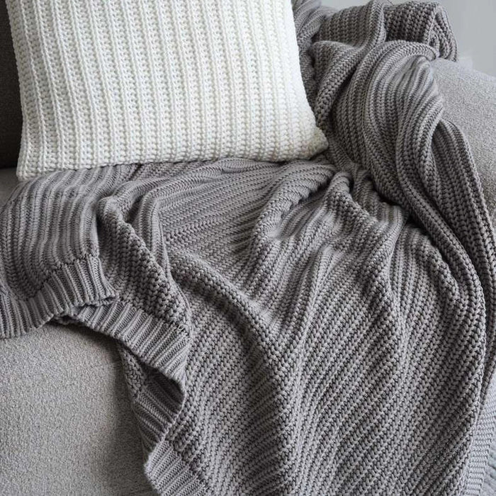 Ardine Throw 127X152Cm - Grey Pan Home