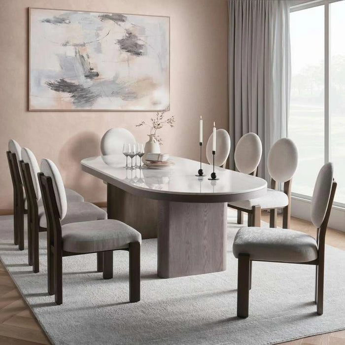 Arelis Dininig Chair - Beige Pan Home