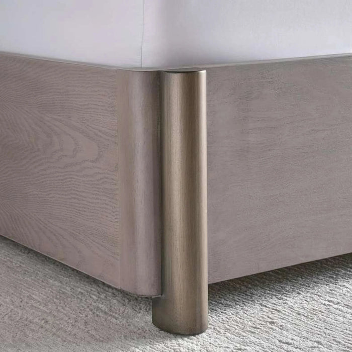 Arelis King Bed 180X200Cm - Light Brown Pan Home
