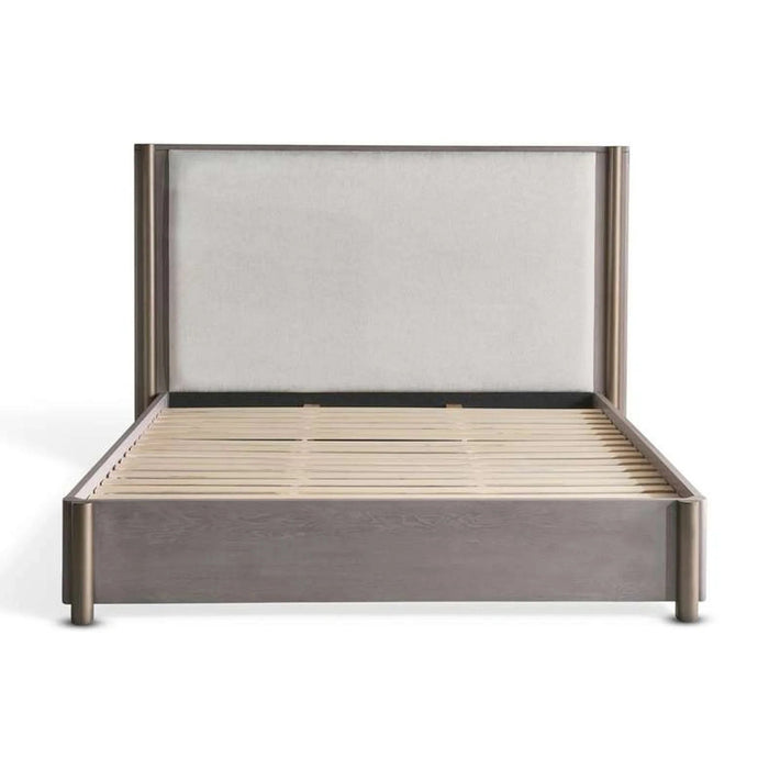 Arelis King Bed 180X200Cm - Light Brown Pan Home