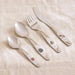 Argene 4-Piece Kids Cutlery Set - Chrome Pan Home