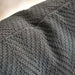 Aria Herringbone Cushion Cover 50X50Cm- Grey Pan Home