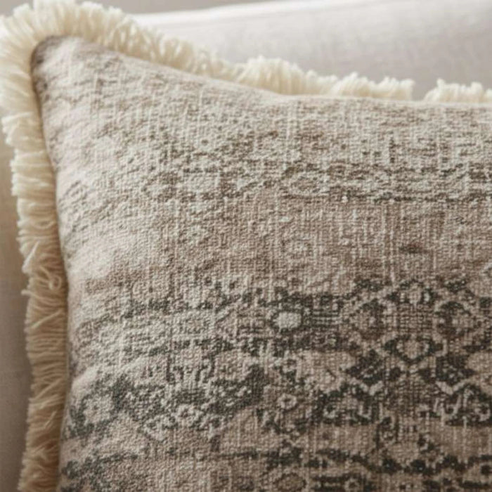 Arika Down Alternative Filled Cushion 50X50Cm - Brown Pan Home