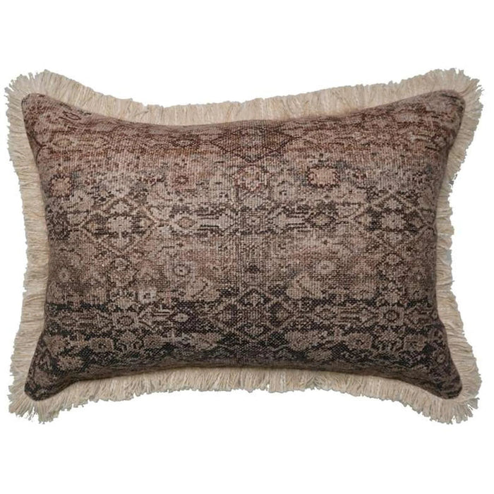 Arika Down Alternative Filled Cushion 50X50Cm - Brown Pan Home