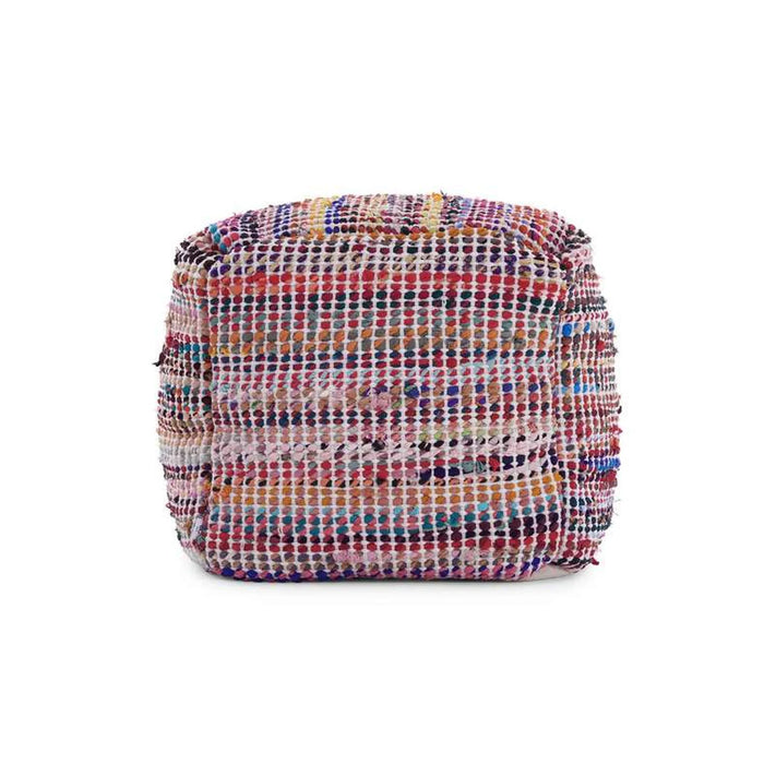 Arista Pouf Cover 43X43Cm - Red Pan Home