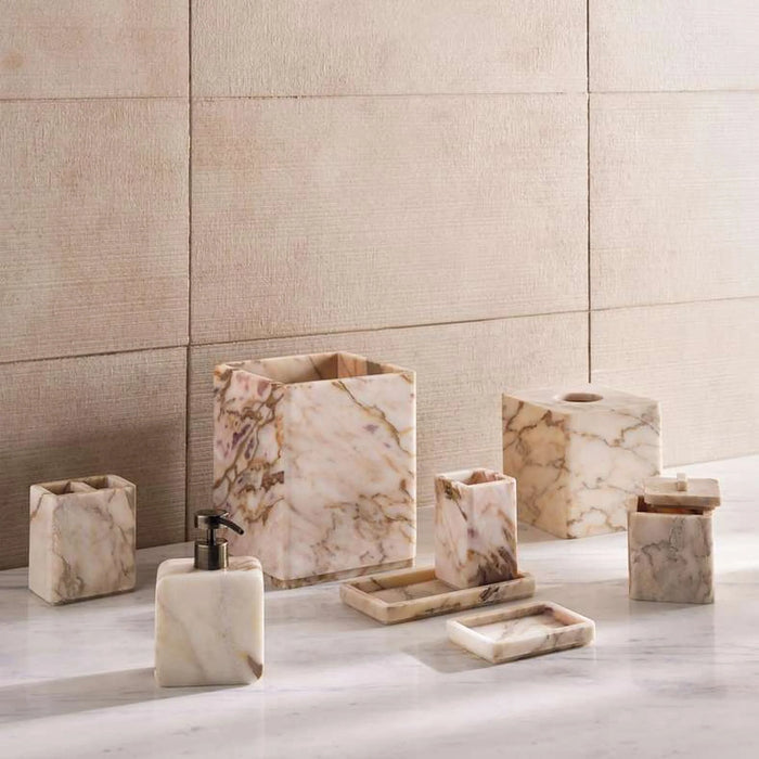 Aristo Marble Tray 20.3X10.2X2Cm - Beige
