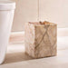 Aristo Marble Waste Bin 18X18X22Cm - Beige Pan Home