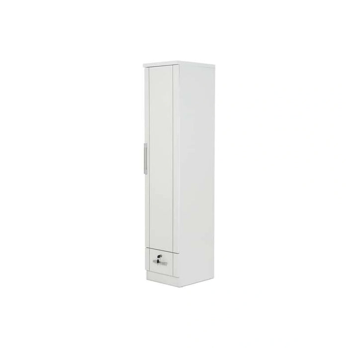 Arlin 1 Door Wardrobe With 1 Drawer - White