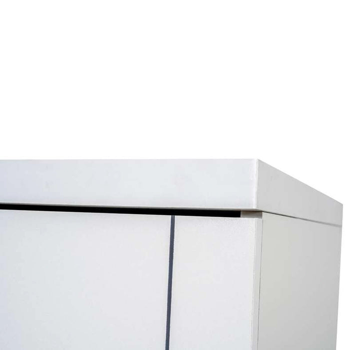 Arlin 2 Door Wardrobe With 2 Drawer - White